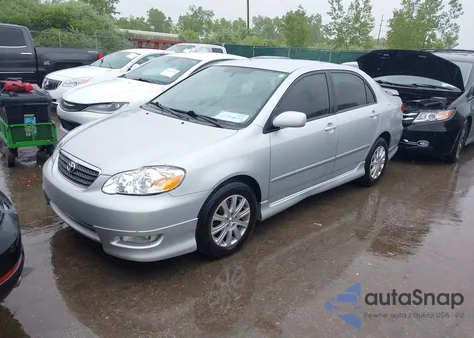 2008 Toyota Corolla S from USA, damaged, VIN 2T1BR32E68C936618